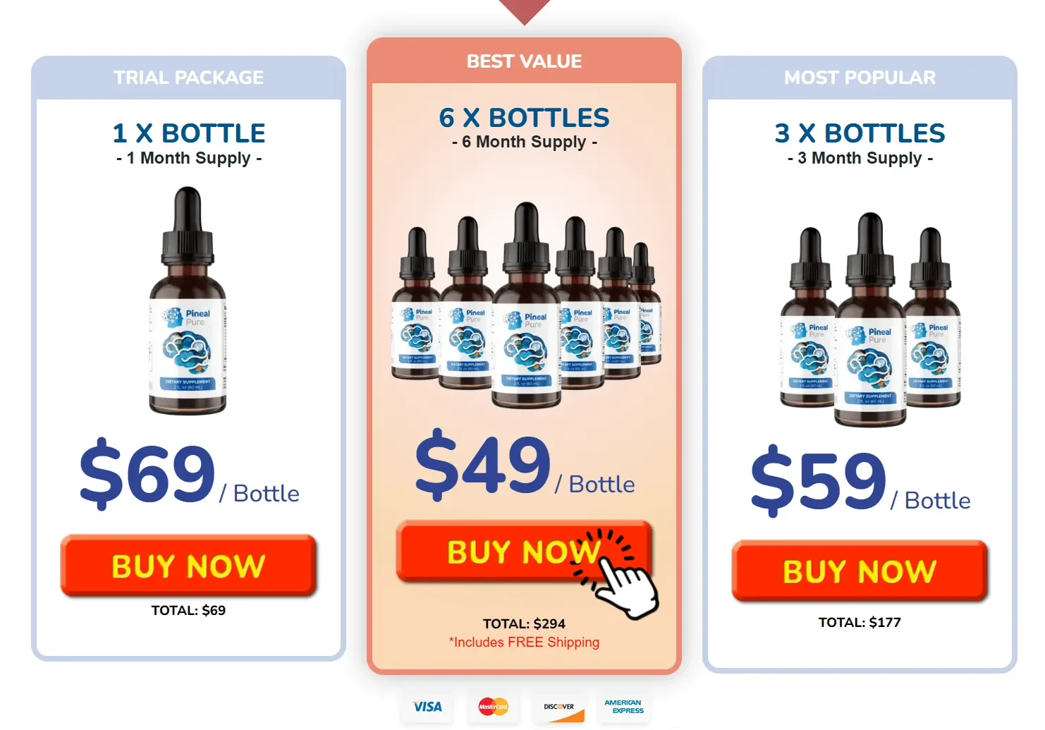 Pineal Pure Discount Price